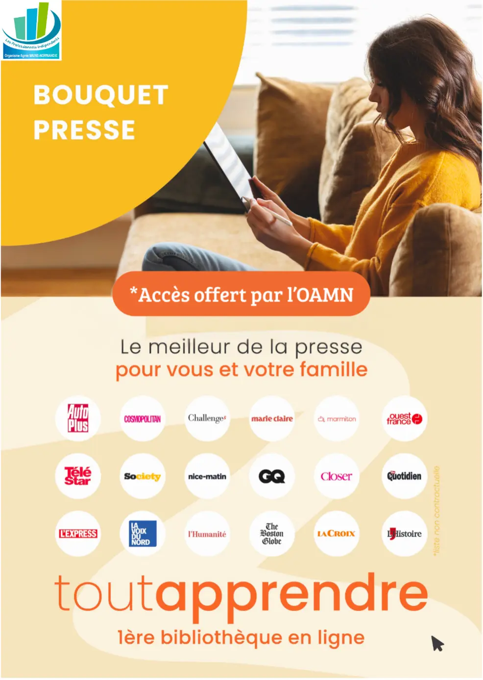 Accès offert bouquet presse